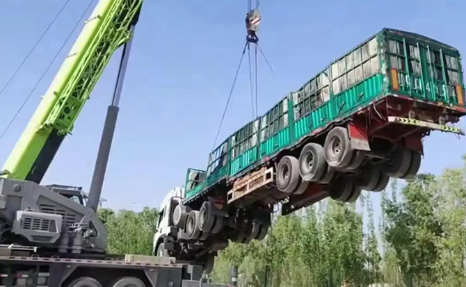 清江浦区道路脱困救援案例